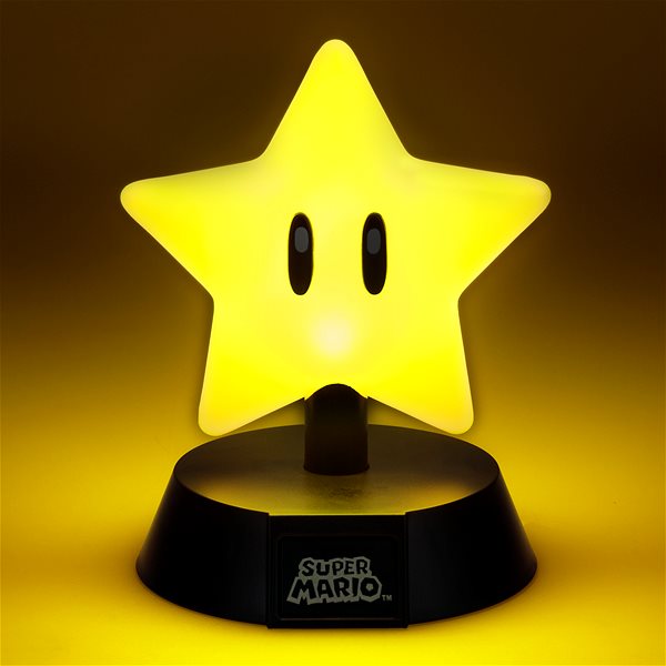 Figúrka Super Mario – Super Star – Icon – svietiaca figúrka ...