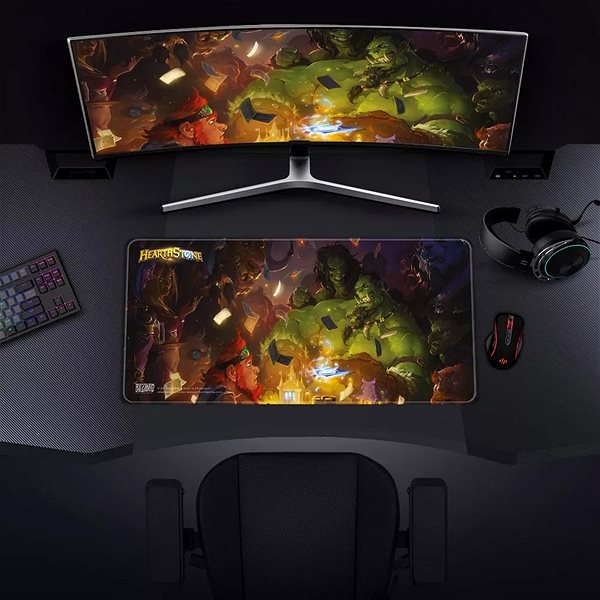 Mouse Pad Hearthstone - Heroes - Mouse and Keyboard Pad ...