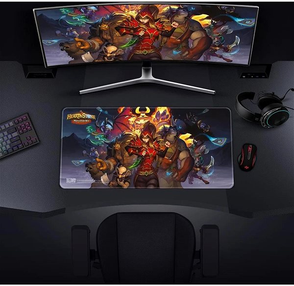 Mouse Pad Hearthstone - Mercenaries - Mouse and Keyboard Pad ...