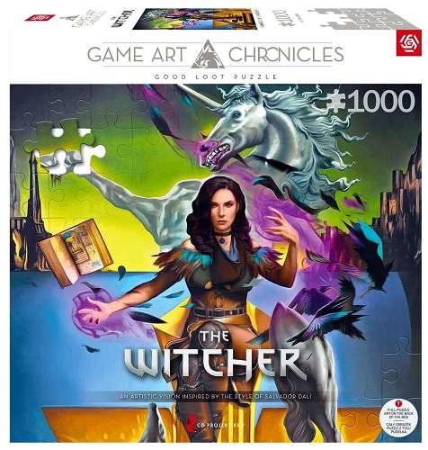 Puzzle The Witcher - Yennefer and Salvadore Dali - Puzzle ...