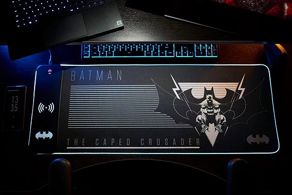 Mauspad Batman - Maus und Tastaturpad mit Ladegerät ...