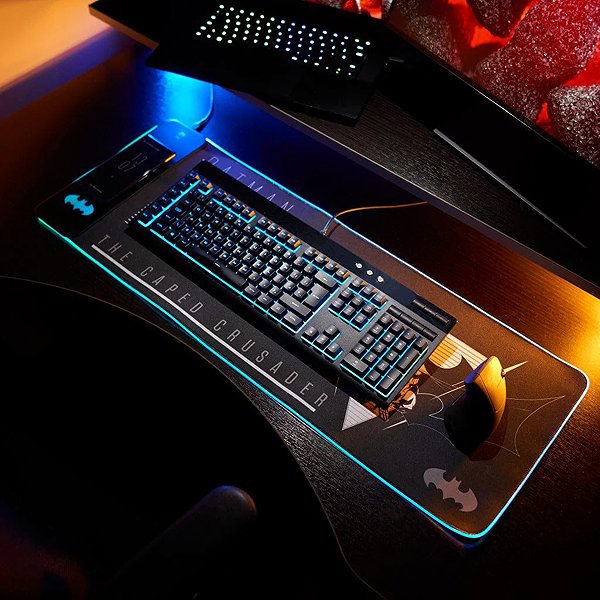 Mouse Pad Batman - mouse and keyboard pad with charger ...
