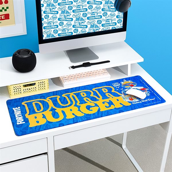 Mouse Pad Fortnite - Durr Burger - mouse and keyboard pad ...