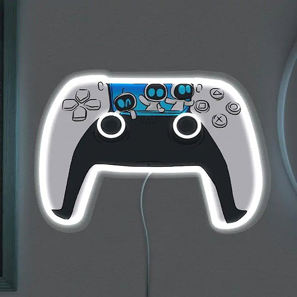 Asztali lámpa PlayStation - Astro Bot DualSense - dekoratív lámpa ...