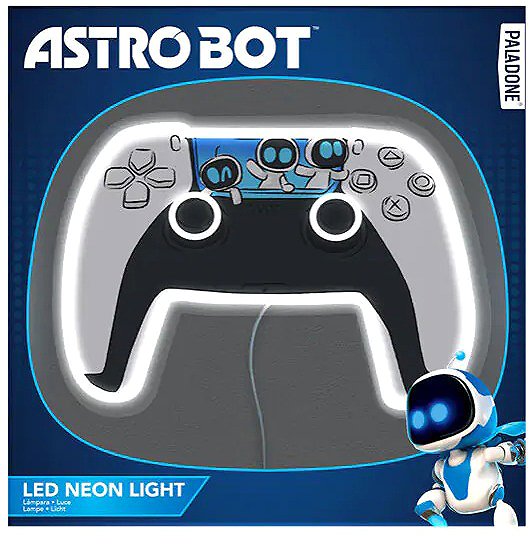 Asztali lámpa PlayStation - Astro Bot DualSense - dekoratív lámpa ...