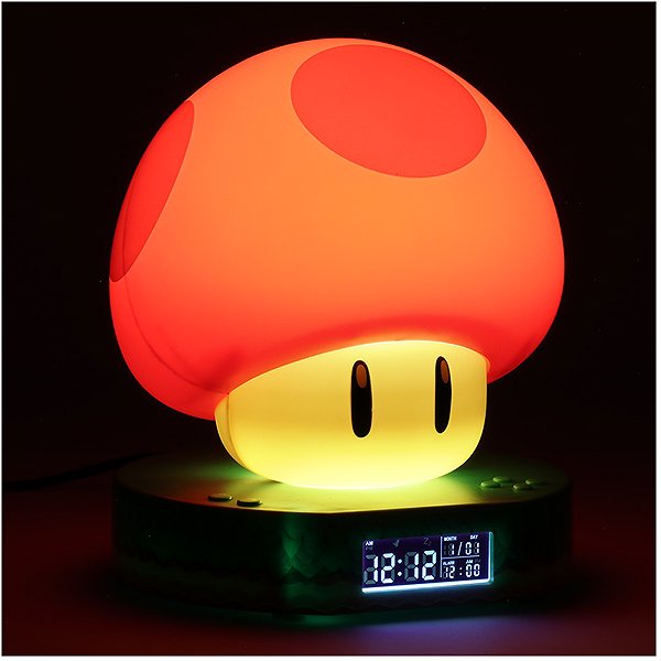 Super Mario - Mushroom - Alarm Clock.