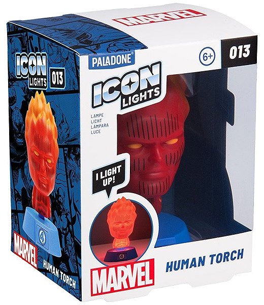 Tischlampe Marvel - Human Torch - dekorative Lampe ...