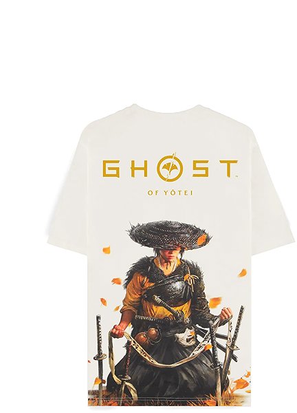 T-Shirt Ghost of Yotei - Samurai White - T-Shirt M ...