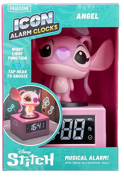 Lilo and Stitch - Stitch Angel Icon - Alarm Clock.
