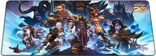 Mouse Pad World of Warcraft - 20th Anniversary - Mouse and Keyboard Pad ...