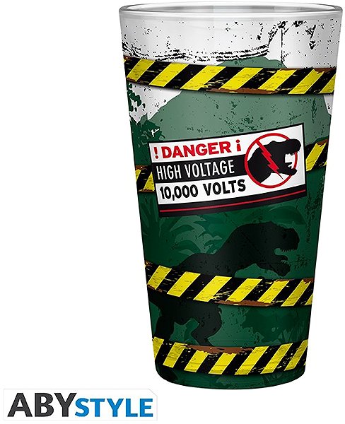 Glas Jurassic Park - Danger High Voltage - Glas ...