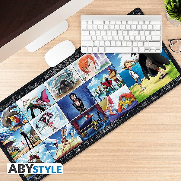 Mauspad One Piece - Strawhat Crew Memories - Maus- und Tastaturunterlage ...
