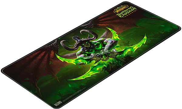 Mouse Pad World of Warcraft - Burning Crusade: Illidan - Mouse and Keyboard Pad ...