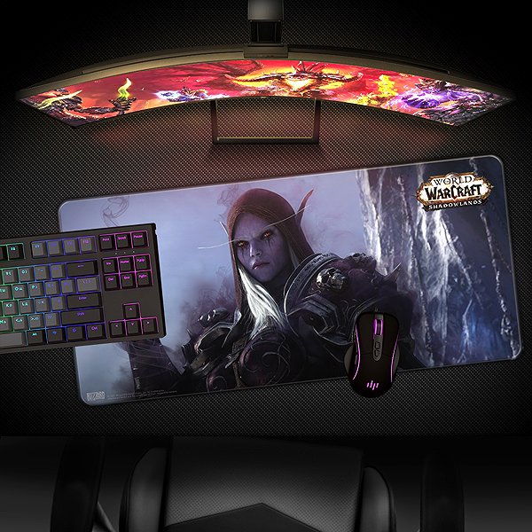 Mauspad World of Warcraft - Shadowlands: Sylvanas - Maus- und Tastaturpad ...
