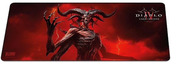 Mouse Pad Diablo IV - Lord of Hatred: Mephisto - Mouse and Keyboard Pad ...