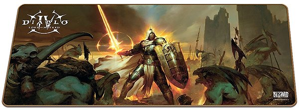Mauspad Diablo IV - Lord of Hatred: Paladin - Maus- und Tastaturpad ...