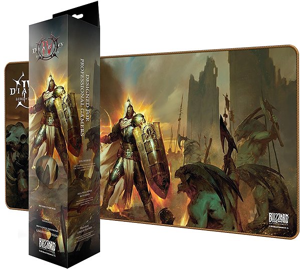 Mouse Pad Diablo IV - Lord of Hatred: Paladin - Mouse and Keyboard Pad ...