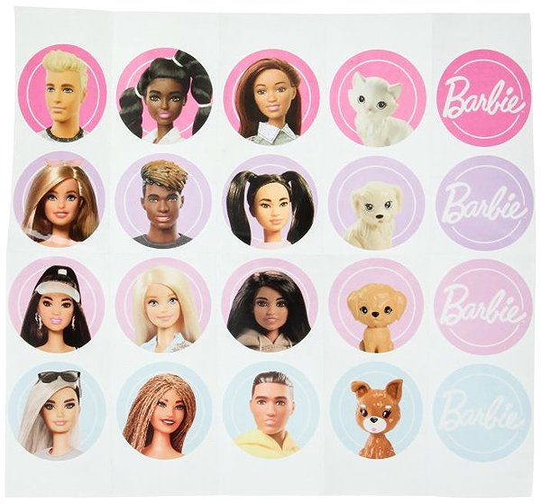 Svetelná reťaz Barbie: Characters – Dekoratívne svetielka ...