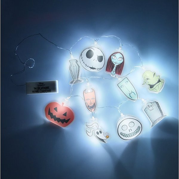 Svetelná reťaz Nightmare before Christmas: Characters – Dekoratívne svetielka ...