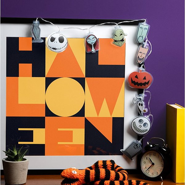 Svetelná reťaz Nightmare before Christmas: Characters – Dekoratívne svetielka ...
