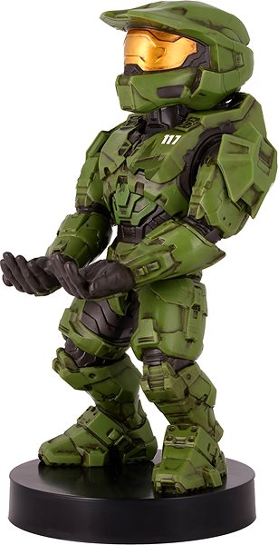 Figura Cable Guys - Halo Infinite - Master Chief Oldalnézet