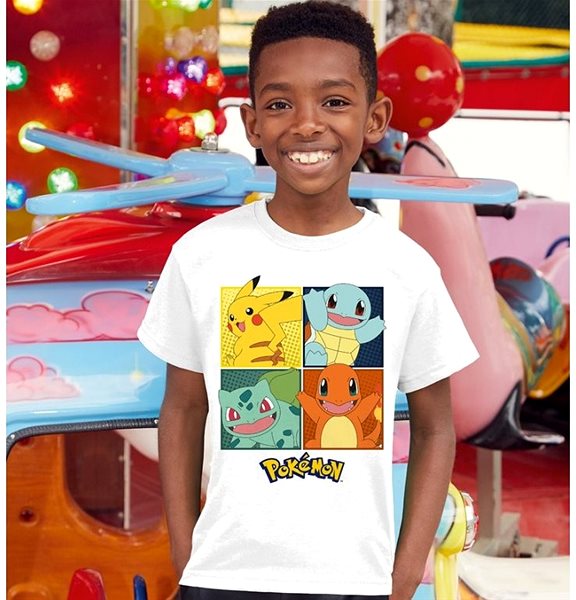 Tričko Pokémon – Squares – detské tričko – 9 – 11 rokov ...