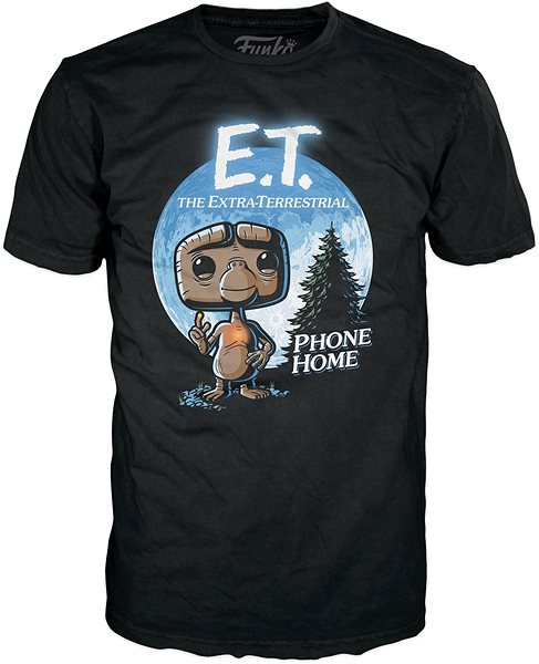 Tričko E.T. – tričko M s figúrkou ...