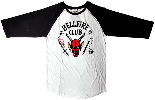 Tričko Stranger Things – Hellfire Club Crest – tričko XS ...