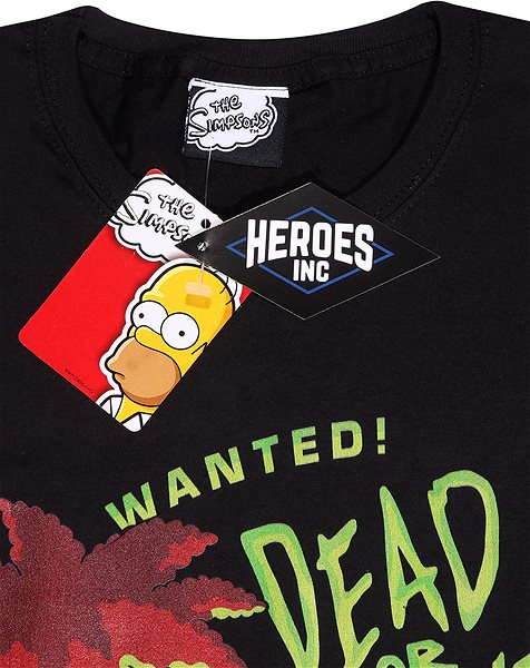 Tričko The Simpsons|Simpsonovci – Sideshow Bob Dead Of Alive – tričko L ...