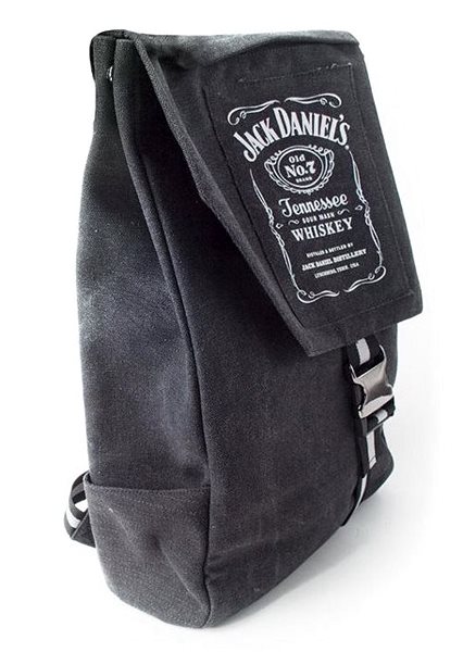 Rucksack Jack Daniels - Logo - Rucksack Seitlicher Anblick
