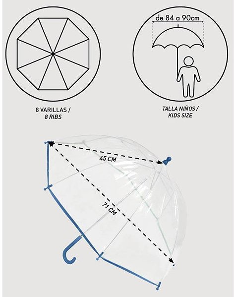 Baby umbrella Paw Patrol: Sweet - baby manual umbrella.
