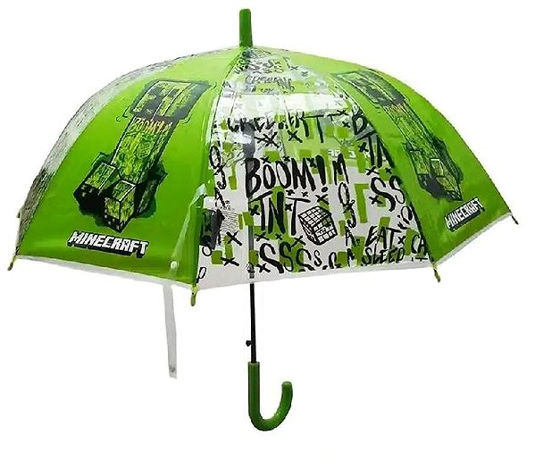 Children's Umbrella Fashion UK Umbrella Minecraft transparent .