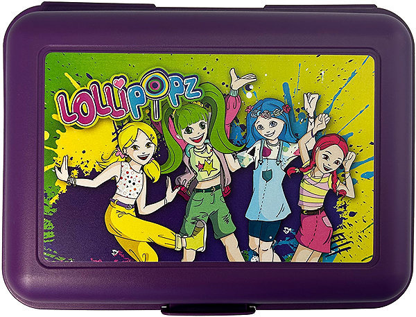 Lunch Box Lollipopz Snack box purple ...