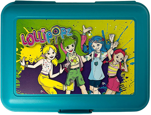 Lunch Box Lollipopz Snack box turquoise ...