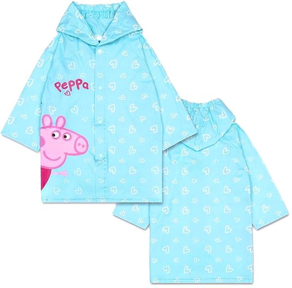 Pláštenka E plus M Pláštenka Peppa Pig tyrkysová 4 – 5 ...