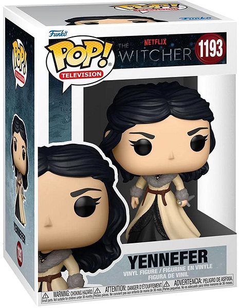 Figur Funko POP! The Witcher - Yennefer Verpackung/Box
