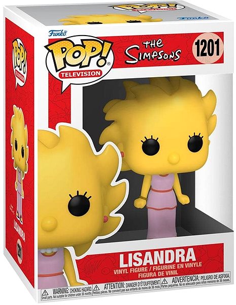 Figure Funko POP! The Simpsons - Lisandra Packaging/box