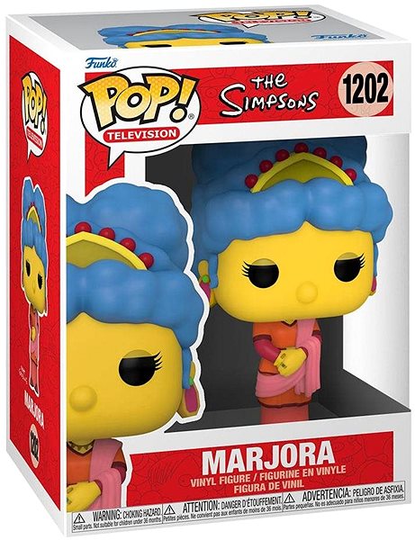 Figure Funko POP! The Simpsons - Marjora Packaging/box