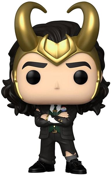 Figure Funko POP! Loki - President Loki (Bobble-head) Screen