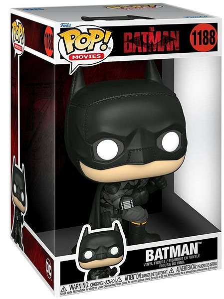 Figur Funko POP! DC Comics - Batman (Super Sized) Verpackung/Box