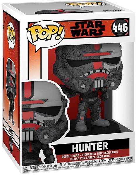 Figurka Funko POP! Star Wars The Bad Batch - Hunter Obal/krabička