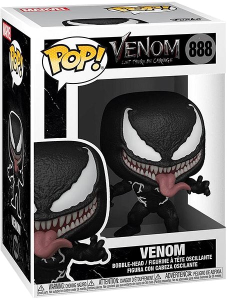 Figure Funko POP! Venom Let There Be Carnage - Venom (Bobble-head) ...