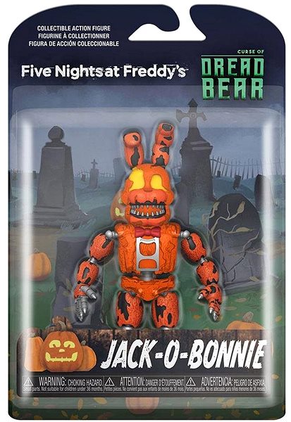 Figur Five Nights at Freddys - Jack-o-Bonnie - Actionfigur Verpackung/Box