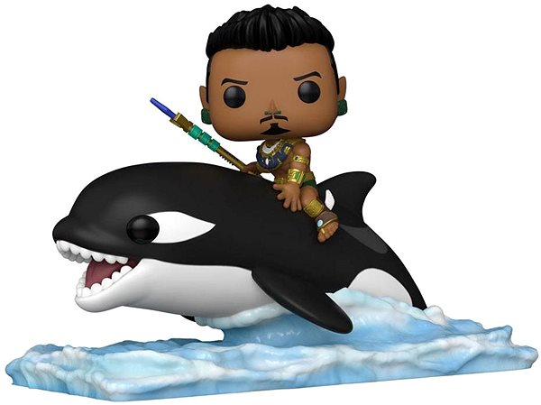 Figura Funko POP! Black Panther - Namor with Orca (Super Deluxe) ...