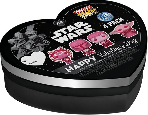 Figúrka Funko POP! Star Wars Valentines Pocket 4-pack ...