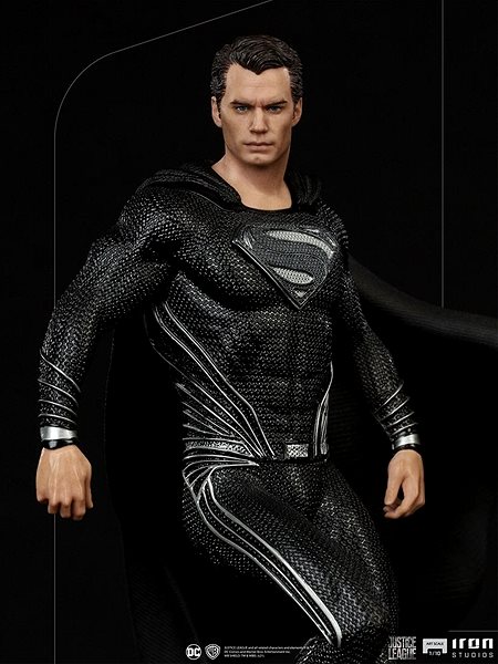 Figúrka DC Comics – Superman Black Suit – Art Scale 1/10 Vlastnosti/technológia