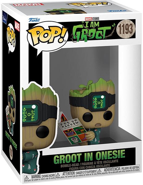 Figurka Funko POP! I Am Groot - Groot Onesie with Book ...