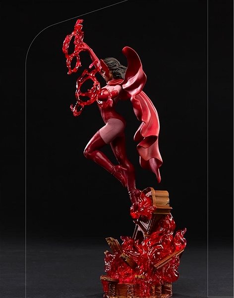 Figur Marvel - Scarlet Witch - BDS Art Scale 1/10 Seitlicher Anblick