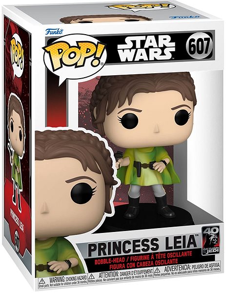 Figura Funko POP! Star Wars Return of the Jedi: 40th Anniversary - Leia ...