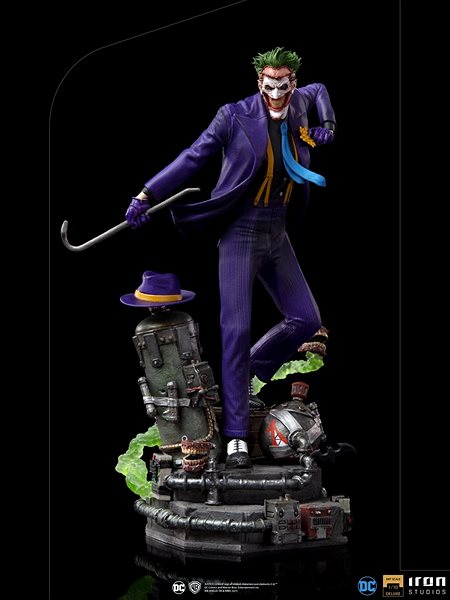 Figura DC Comics - The Joker - Deluxe Art Scale 1/10 Képernyő